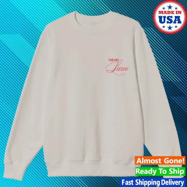 "Ashes" Embroidered Crewneck – THE KID LAROI Merch "Ashes" Embroidered Crewneck – THE KID LAROI Merch