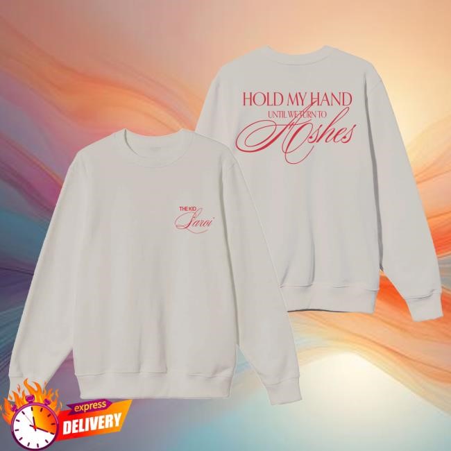 "Ashes" Embroidered Crewneck – THE KID LAROI Merch